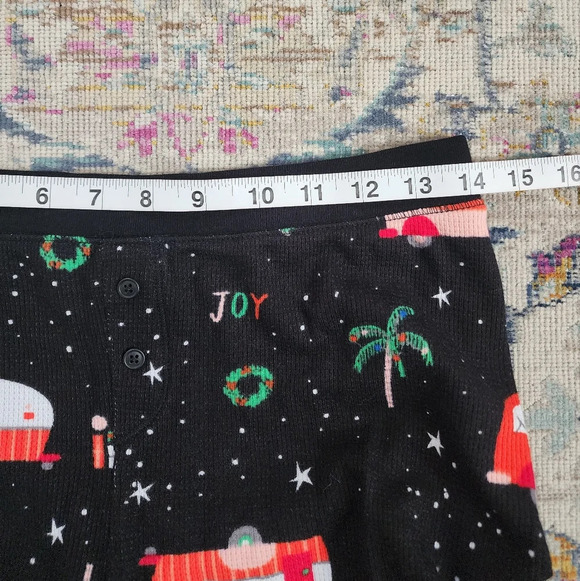 🎄Old Navy Womens Christmas PJ Bottoms Thermal Style, sz MD - Picture 6 of 13